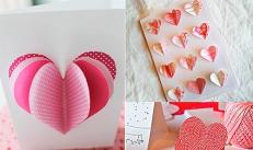 Heart templates for cutting out: decorating your room and windows for Valentine's Day